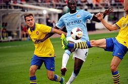 Yaya Toure vs Aaron Ramsey: EPL’s top midfield engines battle for supremacy