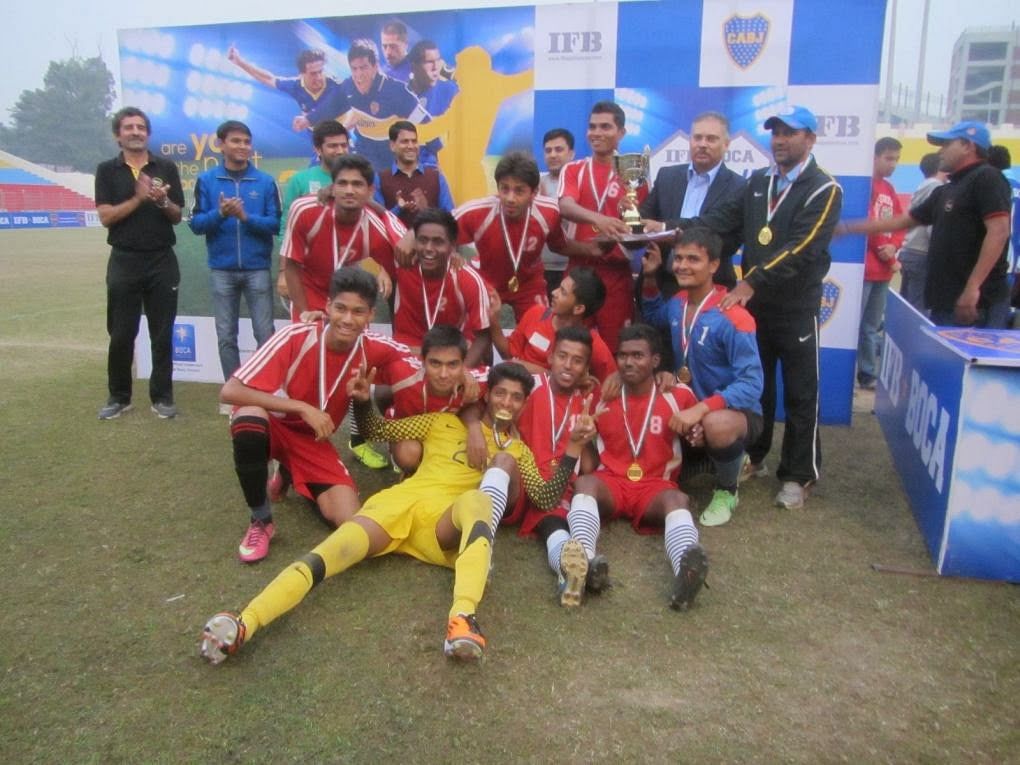 IFB Boca Juniors Football Champs held in New Delhi