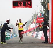 Ethiopian Tsegay wins Airtel Delhi Half Marathon 2013 with new course record; Florence is women’s champion