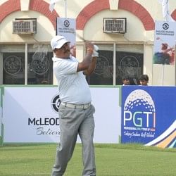 McLeod Russel Tour Championship 2013: Sanjay Kumar grabs the halfway lead with a 68