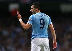 Alvaro Negredo’s positioning crucial in Manchester City’s midfield linking against Arsenal