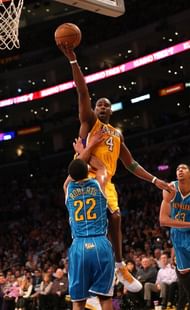 New Orleans Hornets v Los Angeles Lakers