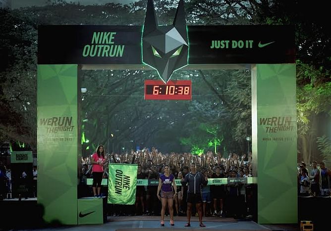 Nike Outrun Series reaches Mood Indigo: The first ever 4K ‘Night Run’ at IIT Powai