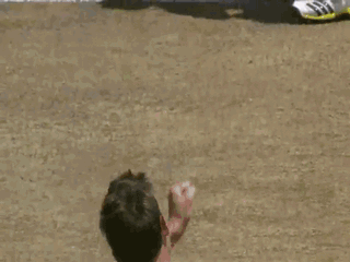 GIF: Leave of the year, Rohit Sharma forgets how to bat