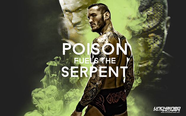 Randy Orton Poison Fuels The Serpent Wallpaper