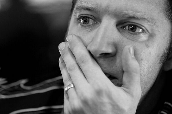 Satire: Sebastian Vettel cries for a record time as he clinches the world title for the umpteenth time