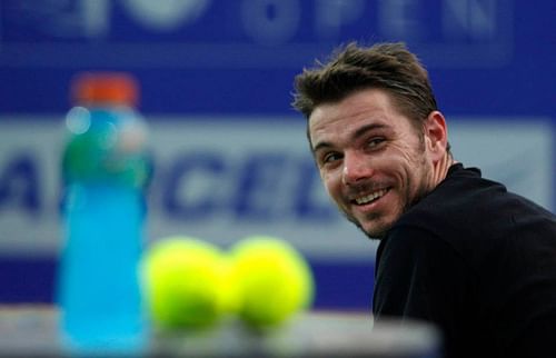 Stanislas Wawrinka at the Chennai Open