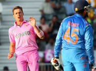 Rohit Sharma was ll at sea facing up to Dale Steyn