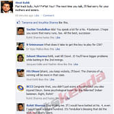 Fake FB Wall: Virat Kohli celebrates Test ton, gets trolled