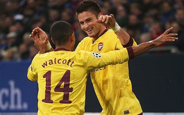Will it be Giroud or will it be Walcott who scores? Both? Neither?