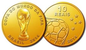 Brazil to issue 2014 World Cup commemorative coins