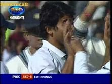 Video: Zaheer Khan bowls an unplayable ball to Inzamam-ul-Haq