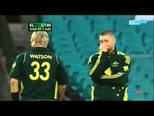 Video: Michael Clarke hits Shane Watson