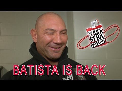 WWE RAW January 20th 2014 backstage fallout: Batista Returns