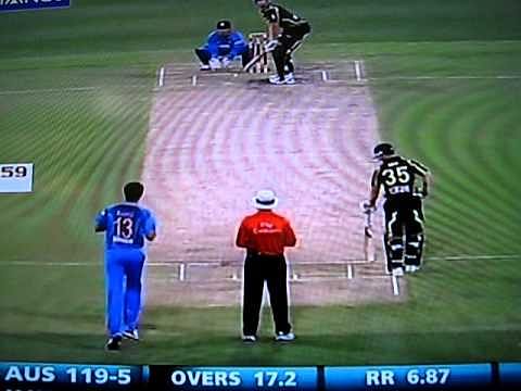 Video: MS Dhoni's quick hands - fastest stumping in history?