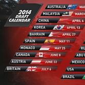 Formula 1 car launch dates for 2014 season