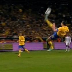 Ibrahimovic wins Puskas award