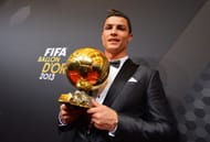 FIFA Ballon d'Or winner Cristiano Ronaldo of Portugal and Real Madrid poses after the FIFA Ballon d'Or Gala 2013 at the Kongresshaus on January 13, 2014 in Zurich, Switzerland.