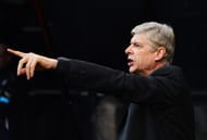 NEWCASTLE UPON TYNE, ENGLAND - DECEMBER 29: Arsene Wenger, manager of Arsenal makes his point during the Barclays Premier League match between Newcastle United and Arsenal at St James' Park on December 29, 2013 in Newcastle upon Tyne, England. (Photo by Michael Regan/Getty Images)