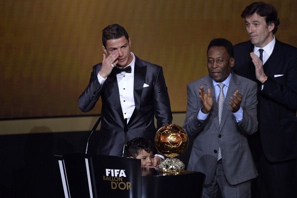 Cristiano Ronaldo: 2013 FIFA Ballon d'Or winner in GIFs