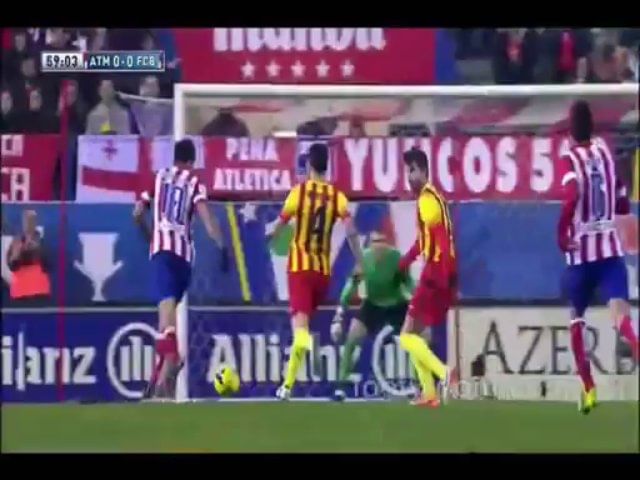Video: Atletico Madrid 0 – Barcelona 0