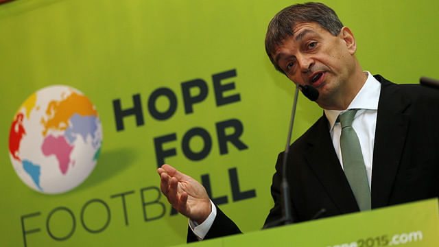 Frenchman Jerome Champagne launches bid for FIFA presidency