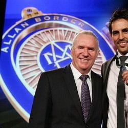 Mitchell Johnson wins Allan border medal; Michael Clarke named Australian Test Cricketer of the year