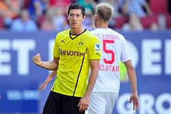 Did Robert Lewandowski beat a BVB fan?