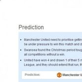 Manchester United-Swansea Statistical Preview