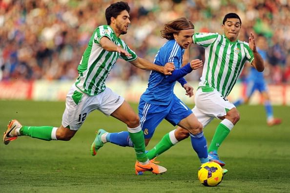 Modric making the most of Khedira's absence
