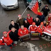 Ferrari fans hold silent vigil on Schumacher's 45th birthday