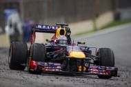 Sebastian Vettel at the Brazilian GP.
