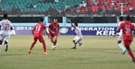 Shabana (no.14) in possession