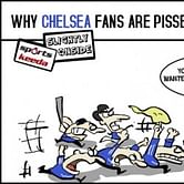 Comic: Why Chelsea fans are angry with Manchester United fans