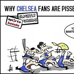 Comic: Why Chelsea fans are angry with Manchester United fans
