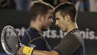 Stanislas Wawrinka and Novak Djokovic could meet up in the quarter-final in a potential rematch of their 2013 Australian Open fourth round epic.