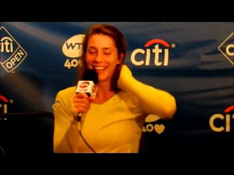 Video: Andrea Petkovic's hilarious post-match interview