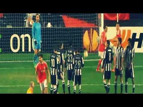 18-yard Panenka-like free-kick from Nicolas Gaitán