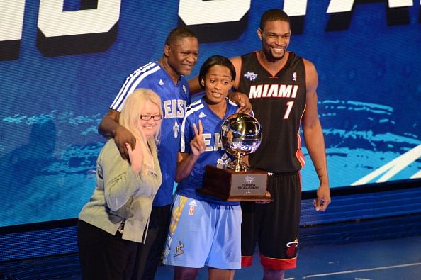 Team Bosh wins NBA All-Star shooting contest
