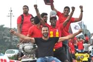 Churchill Brothers celebrate their Federation Cup victory