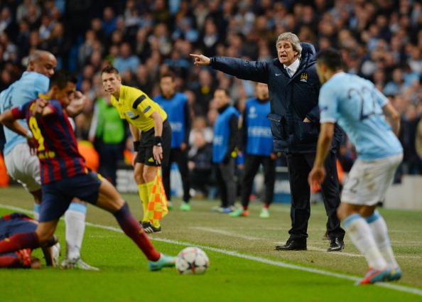 Manchester City vs. Barcelona, 2014 UEFA Champions League