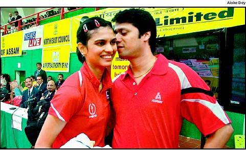 Badminton couple Abhijeet-Trupti making waves