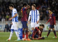 Gerard Pique didn't have a good game