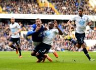 Ross Barkley in action against Spurs