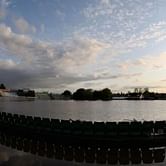 Worcestershire County Cricket ground flooded with water ahead of domestic season