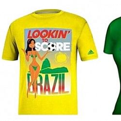 Adidas to stop selling offensive T-shirts at Brazil's request