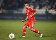 Thiago Alcantara completes a staggering 145 passes for Bayern Munich
