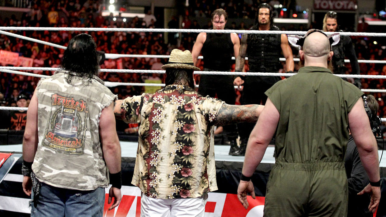Image result for Shield vs Wyatt Family sportskeeda