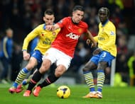 Manchester United vs Arsenal earlier in the season