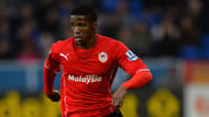 Wilfried Zaha: Hoping to make his mark at the Welsh club Cardiff FC